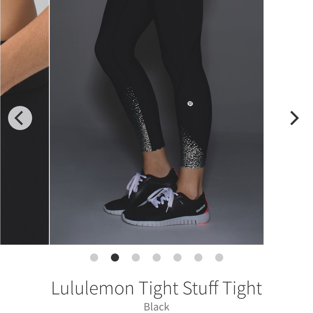 lululemon athletica Black Tight Stuff Tight Pants